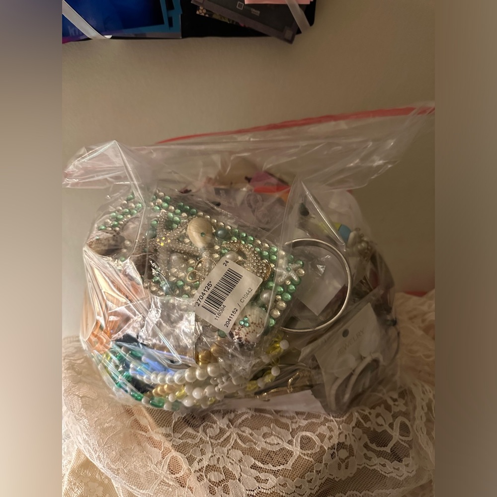 Junk Drawer Craft Jewelry Stuff Bag 3.5 pounds
